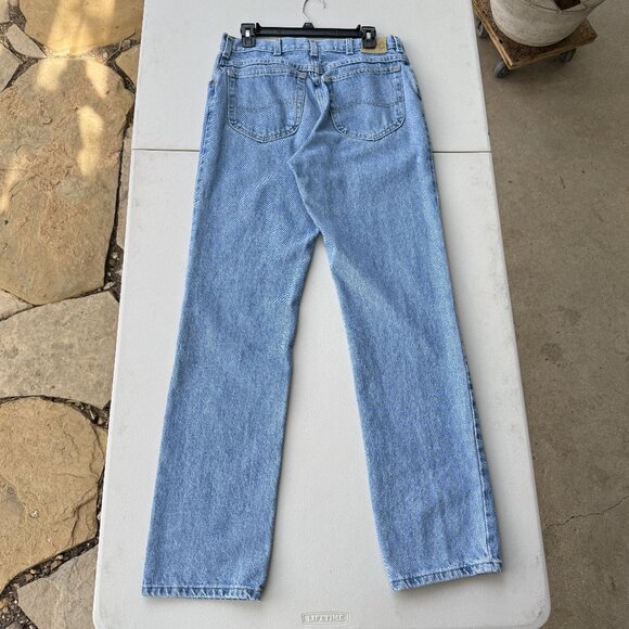 Lee Light Wash High Rise Straight Jeans - Picture 2 of 4